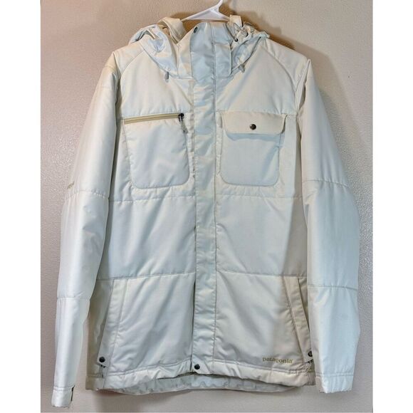 Patagonia Rubicon Rider Recco Ski Snow Winter Hooded Jacket Women's Large - Picture 2 of 16